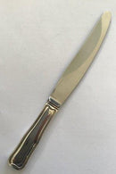 Georg Jensen Sterling Silber Lunchmesser mit doppeltem Wellenschliff Nr. 023 (kurzer Griff)