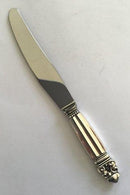 Georg Jensen Sterling Sølv Konge Frokostkniv No 023