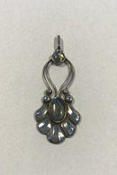 Christian Fjerdingstad&#44; Skagen&#44; Silver 826S ペンダント（ムーンストーン2個）。