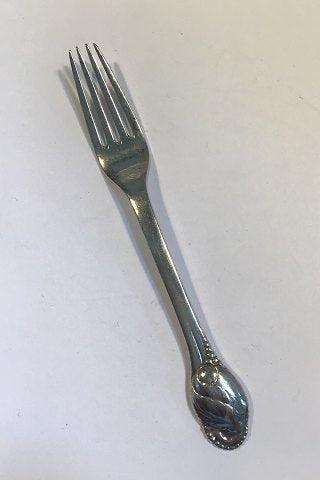 Evald Nielsen No 10 Sølv Frokostgaffel