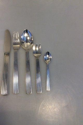 Georg Jensen Bernadotte Sterling Silber Lunch-Besteck-Set 60 Teile