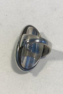 Georg Jensen Sterling Sølv Ring No 46E Hæmatit