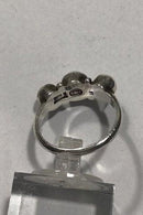 ジョージ ジェンセン スターリング シルバー リング No 3 ムーンストーン