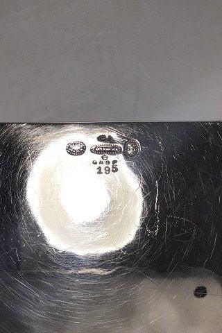 Georg Jensen Sølv Lågskrin/Tobakæske No 195