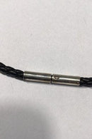 ジョージ ジェンセン レザーコードとスターリングシルバー ペンダント No 423 ビクトリー