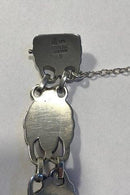 Georg Jensen Sterling Silver ブレスレット No 3 (アンバー)