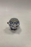 Royal Copenhagen Blau geriffelt Blaue geriffelte Spitze mit Goldrand Kleine Vase Nr. 1043