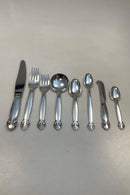 Georg Jensen Sterling Silber Kiefer Besteck Set für 12 Personen 95p