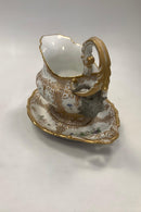 Bing und Grondahl Rosenborg Untertasse mit Ziegengriff