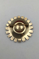 A Michelsen Sterling Sølv Marguerit Broche