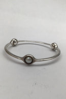 Georg Jensen Sterling Sølv Armring No. 473 Sphere Perler
