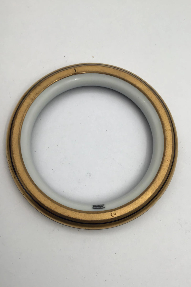 Royal Copenhagen Porcelæn Armring Sort / Guld