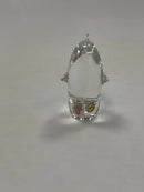 Holmegaard Glas Figur af Pindvin