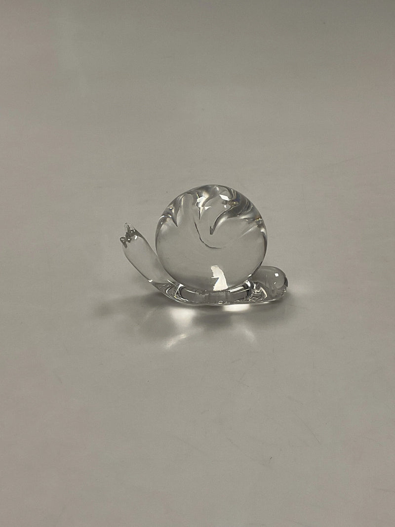 Holmegaard Glas Figur af Snegl