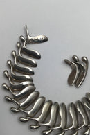 Georg Jensen Sterling Sølv Armlænke No. 115 Bent Gabrielsen