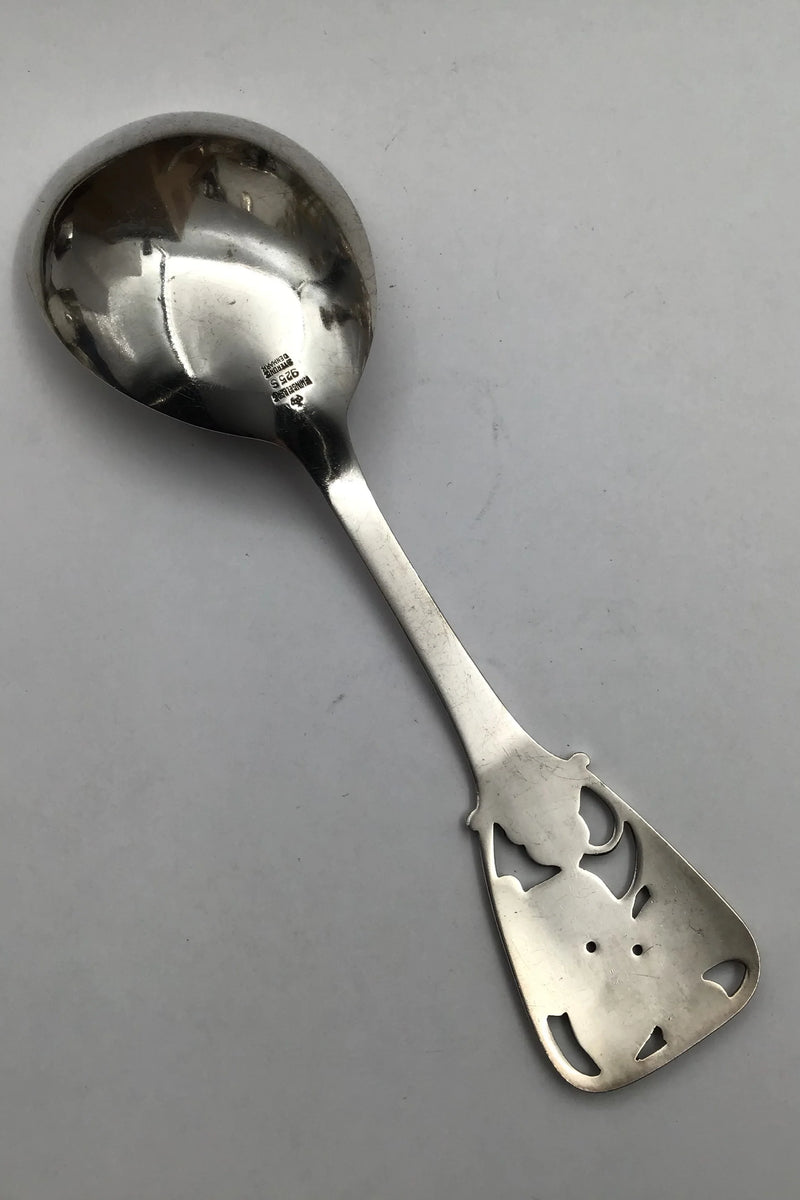 F. Hingelberg Sterling Sølv Serveringsske