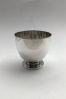 Hans Hansen Sterling Sølv Æggebæger (1935)