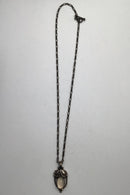 Georg Jensen Sterling Sølv Årsvedhæng 2003 (Rosa Quartz)