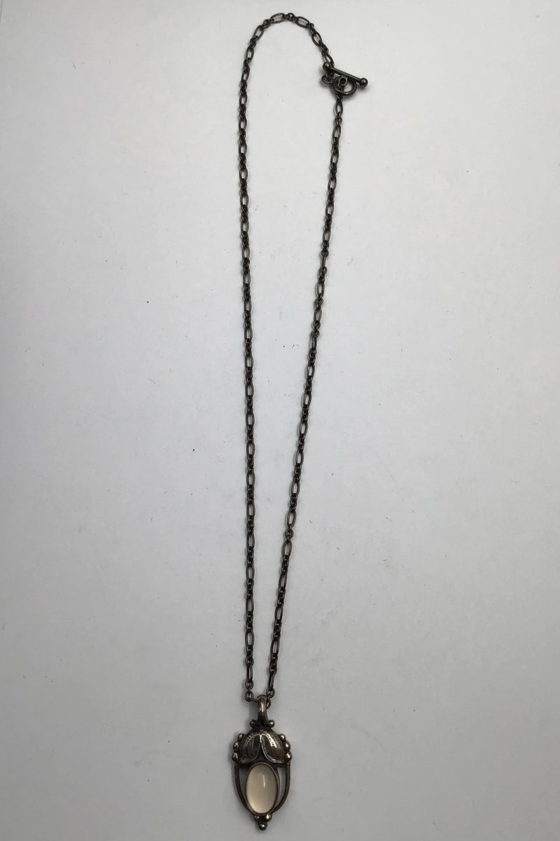 Georg Jensen Sterling Sølv Årsvedhæng 2003 (Rosa Quartz)