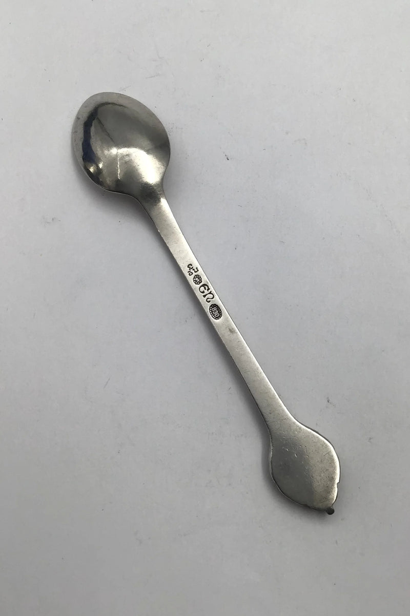 Evald Nielsen Sølv No 3 Kaffeske (Karneol)