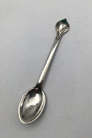 Evald Nielsen Sølv No 3 Kaffeske (Malakit)