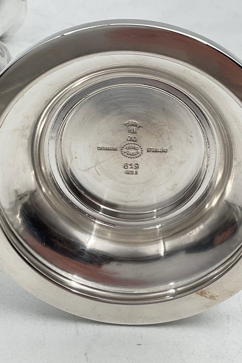 Georg Jensen Sterling Sølv Konge 2-armet Lysestage No. 619