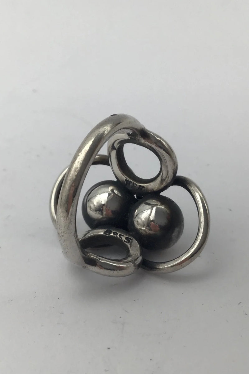Hans Hansen Sterling Sølv Ring