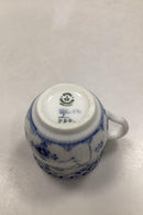 Royal Copenhagen Musselmalet Halvblonde Sennepskrukke uden låg No 744