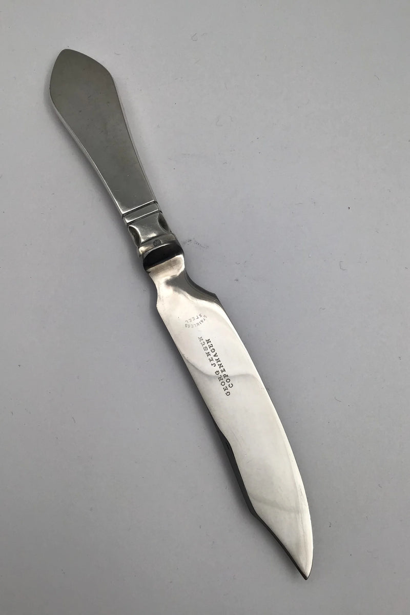 Georg Jensen Sterling Sølv Antik Ostekniv No. 221