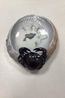 Royal Copenhagen Art Nouveau Skål med Krabbe No. 2465