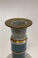 Royal Copenhagen Krakele Kerzenleuchter in Grün Nr. 3338