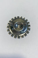 Georg Jensen Sterling Sølv Marguerite Broche Pink