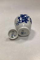 Royal Copenhagen Blue Flower Curved Tea Canister with lid No. 1684