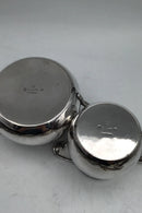 Evald Nielsen Sølv Fløde Sukker Sæt (1927+1928)