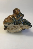 Bing & Grøndahl Figur af Kai Nielsen "Lille Bacchus med druer" No 4021 fra Druehøstserien