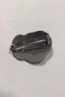 初期型ジョージ・ジェンセン シルバーブローチ No 68 マラカイト (1909-1914年)