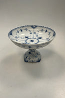 Royal Copenhagen Musselmalet Halvblonde skål på høj fod No. 513