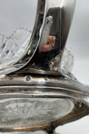 Bernard Hertz Art Nouveau Sølv / Glas Jardiniere fra 1913