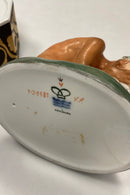 Royal Copenhagen Gerhard Henning Overglasur figur Grædende Faun på stand No 1188