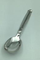 Lotus Silver Jam Spoon W. &amp; S. Sorensen