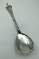 Horsens Silver Antique Silver Serving Spoon