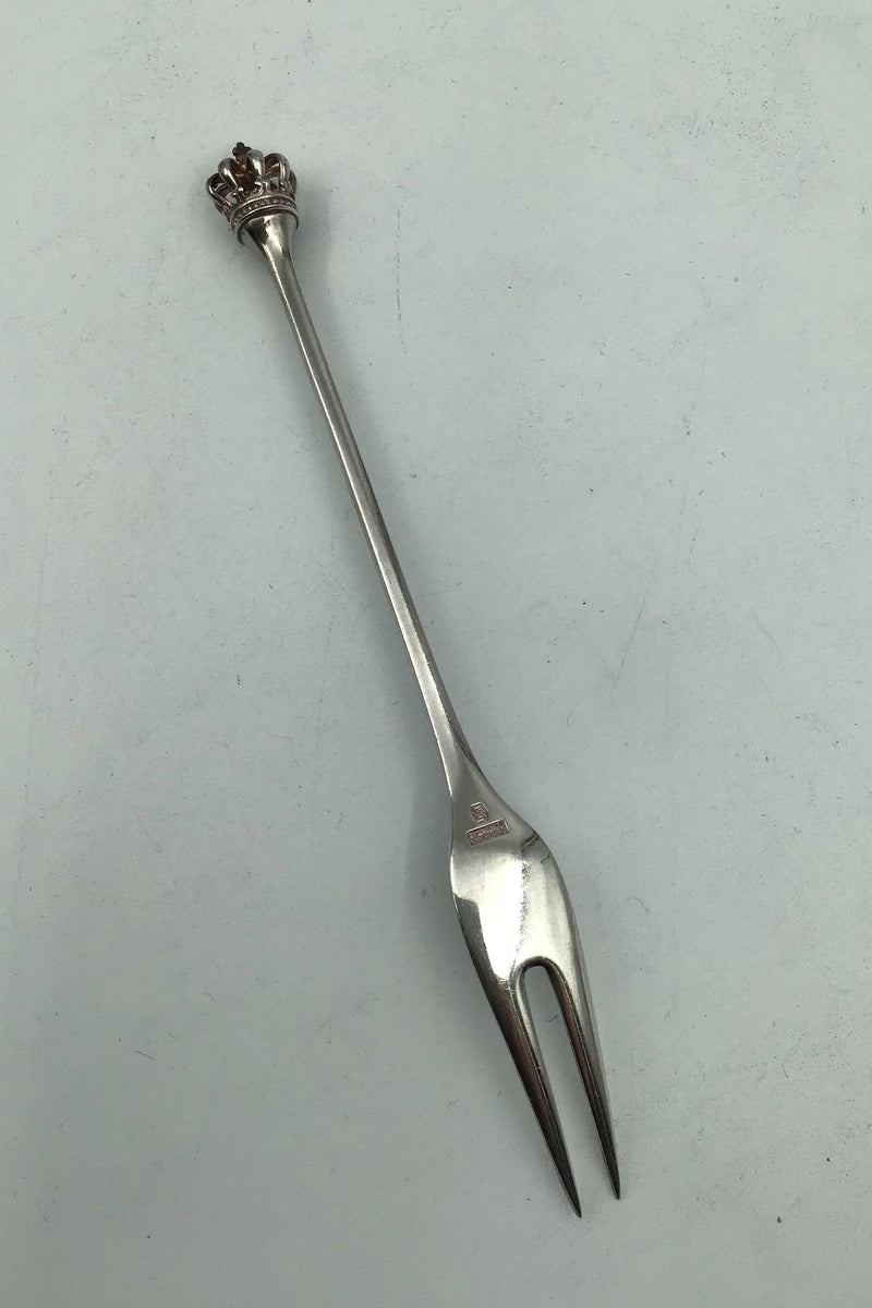 Danish Crown DGS Sterling Silver Fork / Lemon Fork