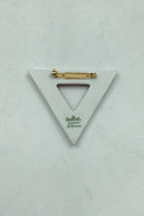 Rosenthal modern porcelain brooch