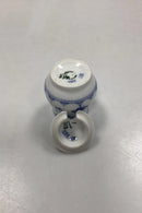 Royal Copenhagen Musselmalet Riflet Lille Sennepskrukke No. 358