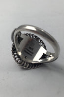 Georg Jensen Sterling Sølv Ring No. 1 Koral  (1930-1945)