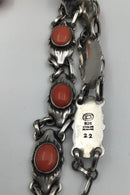 Georg Jensen Sterling Sølv Halskæde No. 22 Koral