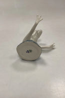 Royal Copenhagen Good Luck Frogs Figur - Hvid Frø No. 558