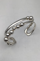 Aluminia Christmas Heart vase in Green 7.5cm / 2.95 inch high