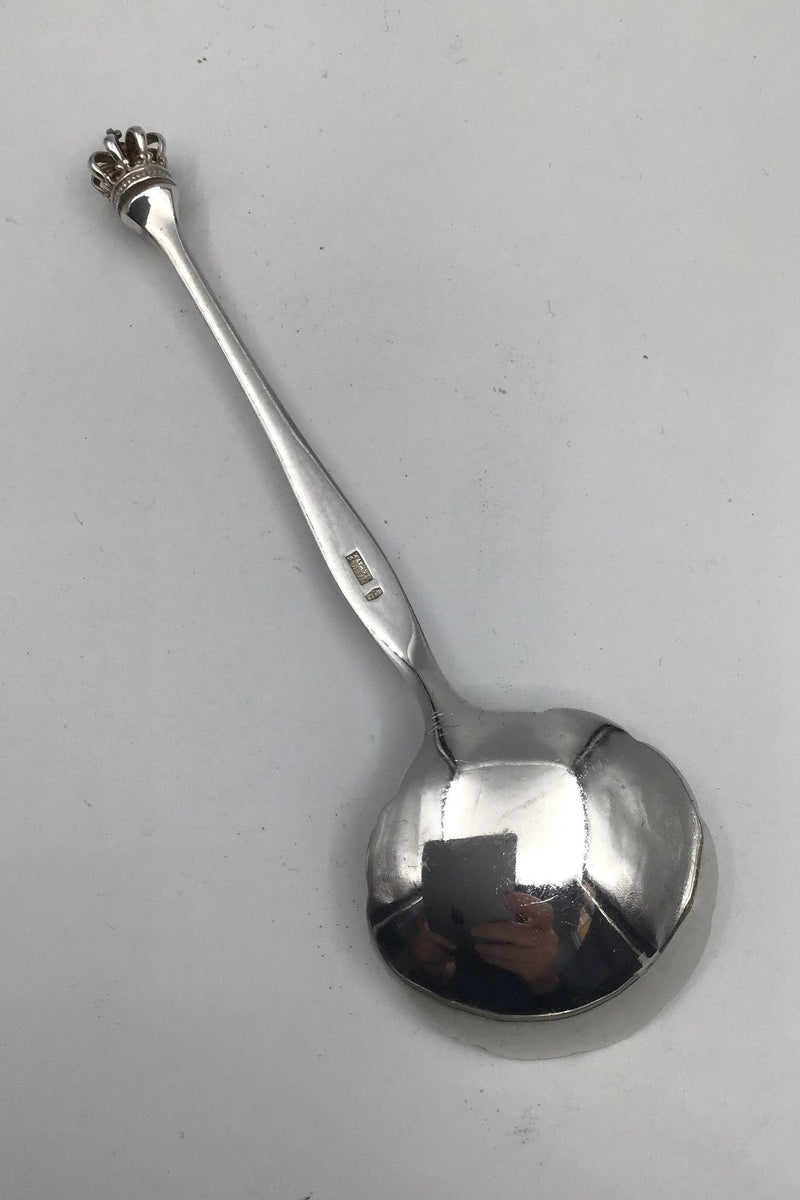 デンマーク王冠 DGSスターリングシルバー製シュガースプーン