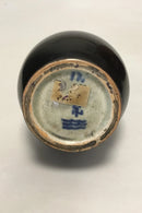 皇家哥本哈根帕特里克-诺德斯特伦炻器花瓶与铜盖